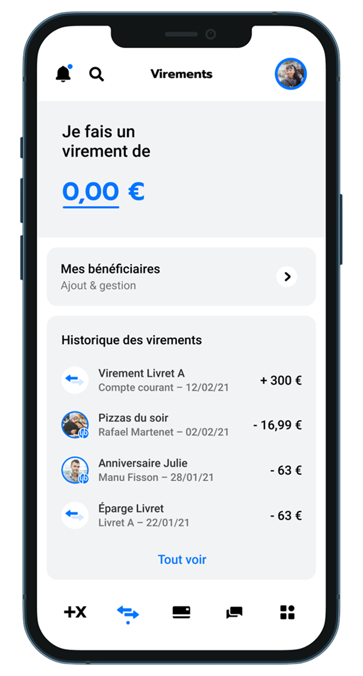 Transactions redesign focus