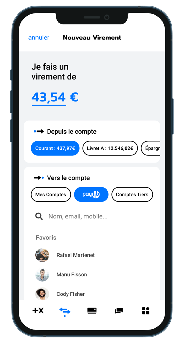 Transactions redesign focus