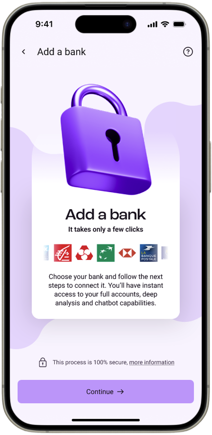 connect a new bank to your coach app