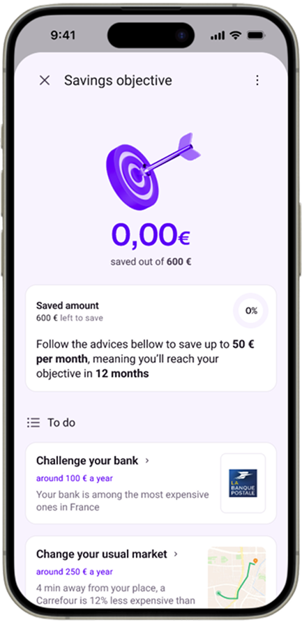 savings details