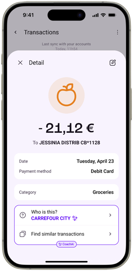 Ask coachai to find what the hell is this transaction